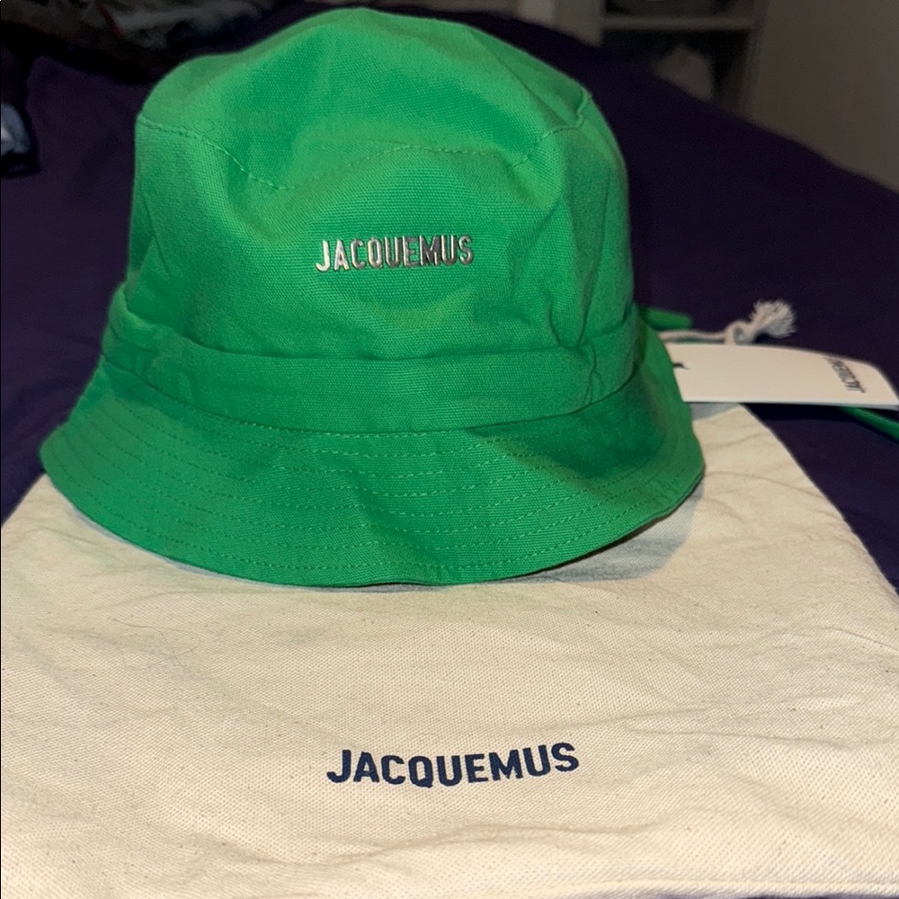Brand New 100% Authentic Women’s Jacquemus Green Bucket Hat